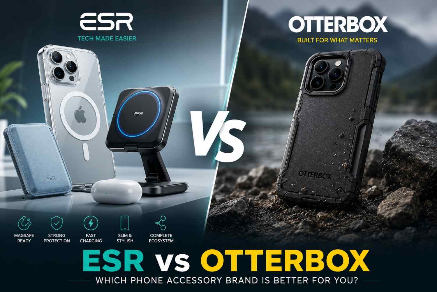 ESR vs OtterBox: Which Phone Accessory Brand Is Right for You?