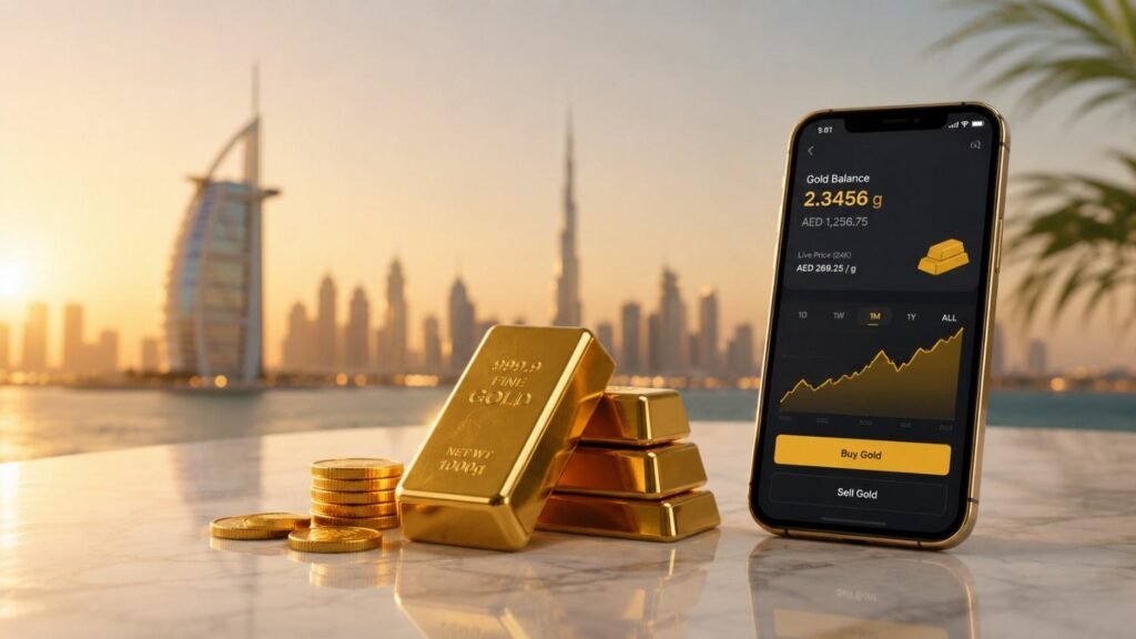 Golden wealth and investment in focus