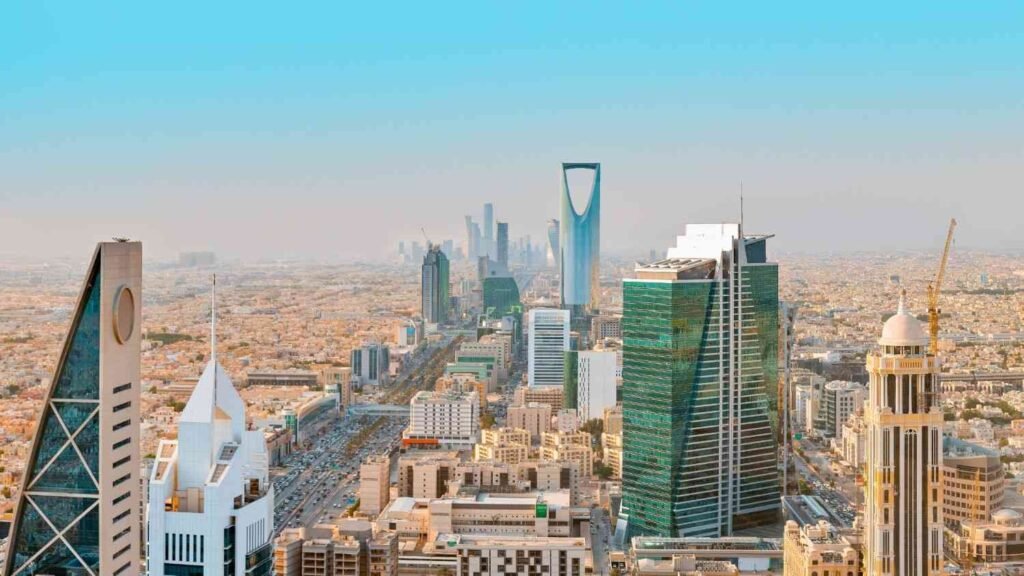 Saudi Arabia Vision 2030 skyline