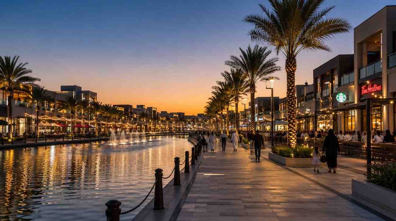 Zawaya Walk Sharjah: Location, Rain Show Times and Guide