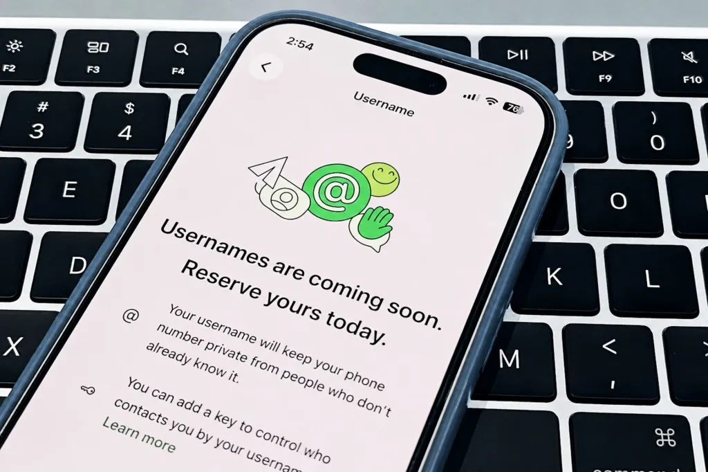 whats app usernames are coming soon
