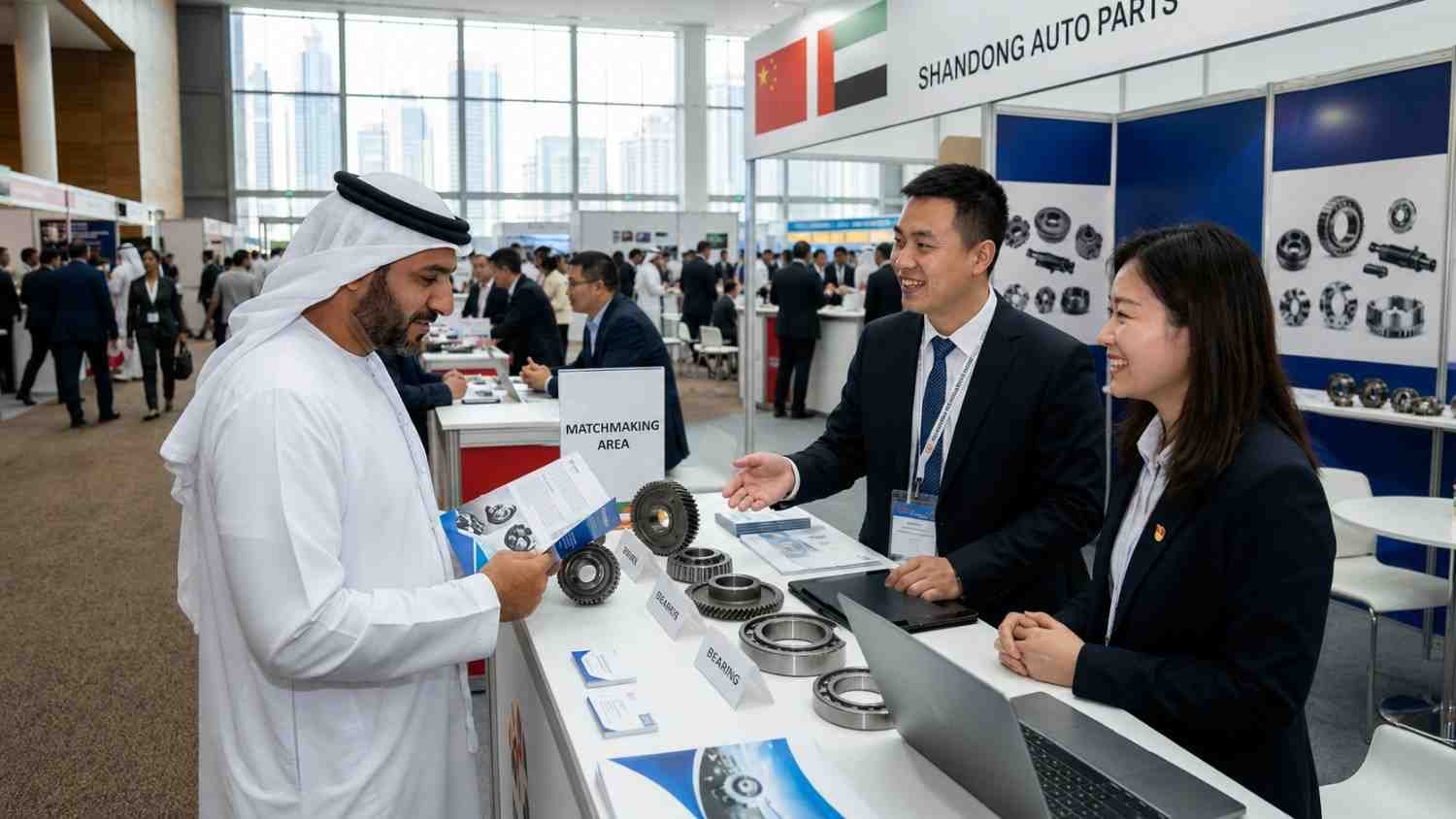 How Shandong Auto Parts Matchmaking Event UAE Connects Buyers