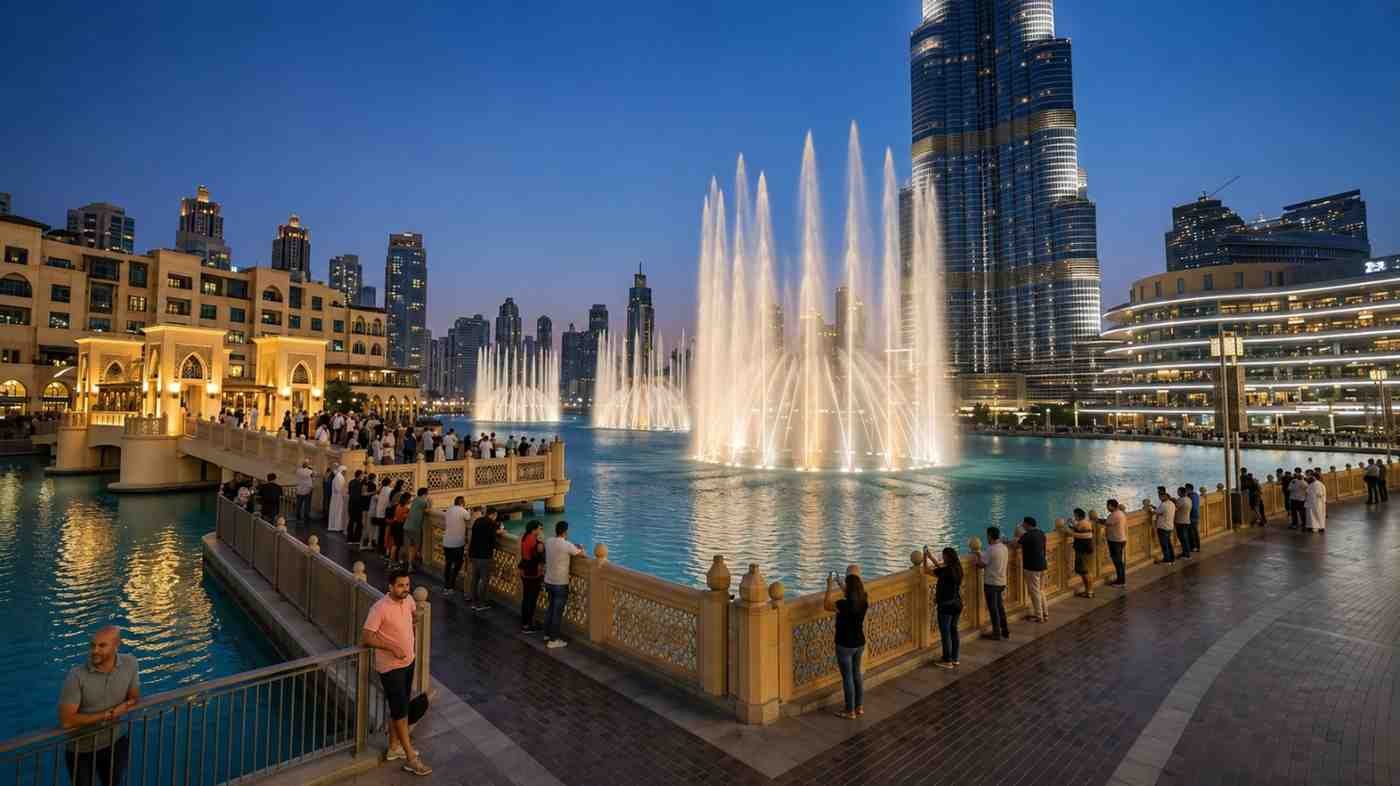 Dubai Fountain Show Times: When to Watch and Where to Stand